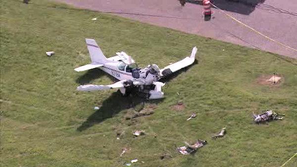 Крушение легкомоторного самолета в Германии: есть погибшие