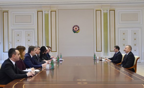 Ильхам Алиев принял председателя парламента Черногории