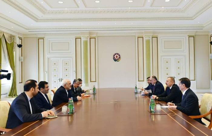 Президент Азербайджана принял главу МИД Ирана