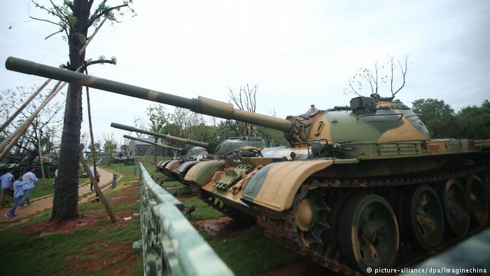 Китай тестирует беспилотные танки