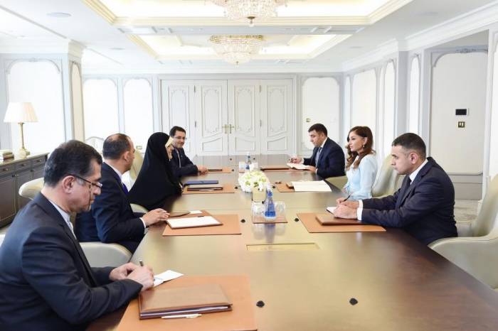 Первый вице-президент Мехрибан Алиева встретилась с заместителем президента Ирана по вопросам женщин и семьи - ФОТО