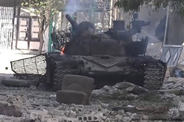 Сирийские военные лишились «итальянского» танка 