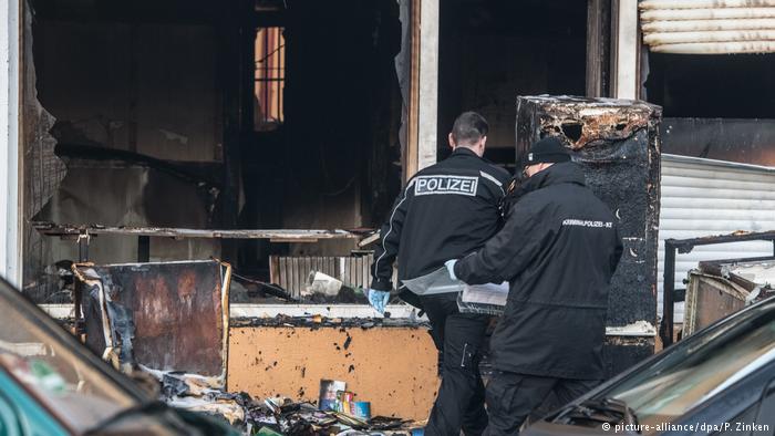 В Берлине подожгли мечеть