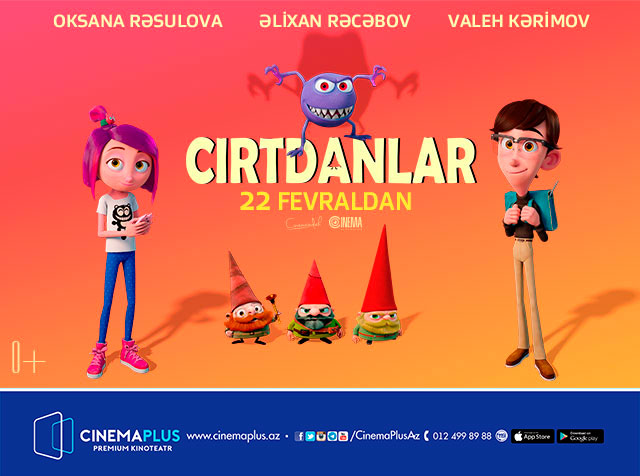 Канадский анимационный фильм с азербайджанским дубляжом в «CinemaPlus»- ТРЕЙЛЕР