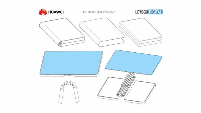 Huawei запатентовала сгибаемый смартфон-«книжку»
