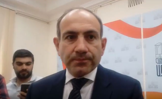 После отставки Саркисяна власть будет валяться на улице – Никол Пашинян