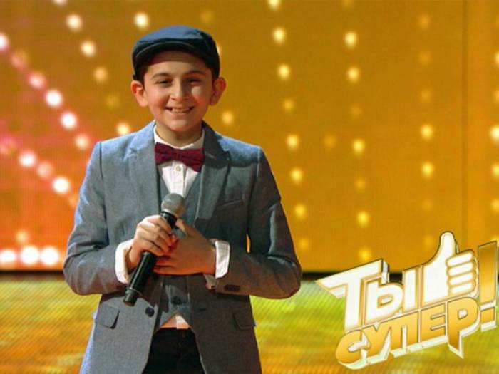 Юный азербайджанец исполнил песню Муслима Магомаева в эфире российского телеканала - ВИДЕО 
