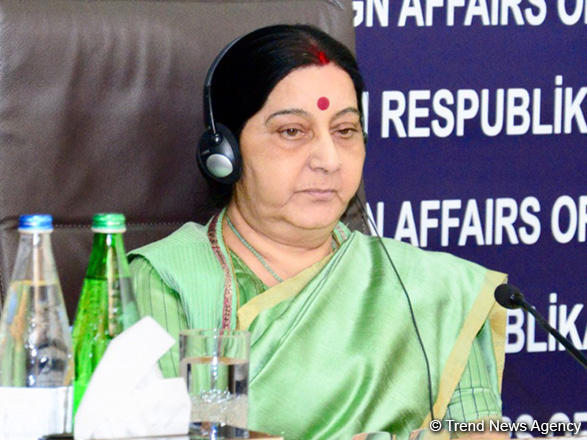 Глава МИД Индии назвала приоритетные сферы сотрудничества с Азербайджаном
