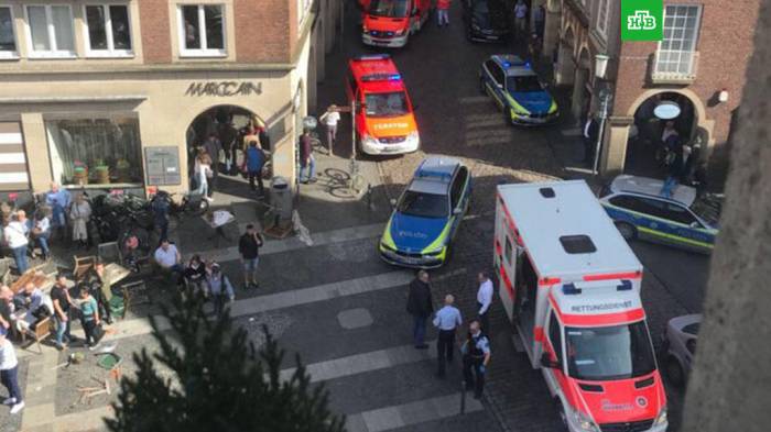 Президент Германии назвал атаку в Мюнстере ужасающим актом насилия
