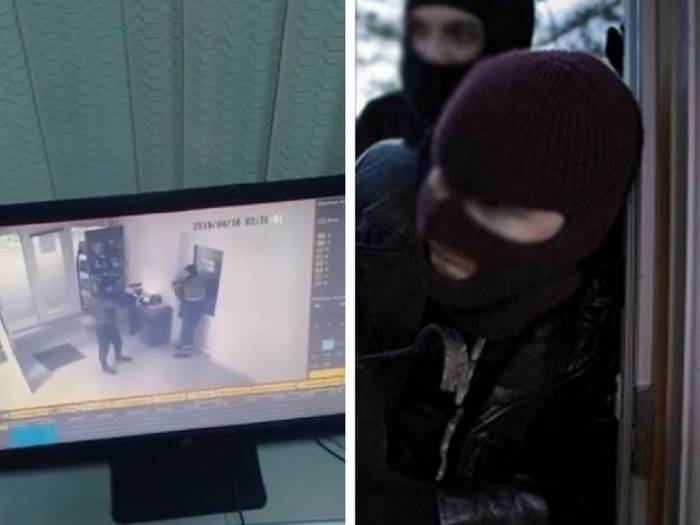 В Баку грабители в масках, отняли деньги у операторов автозаправки – ВИДЕО

