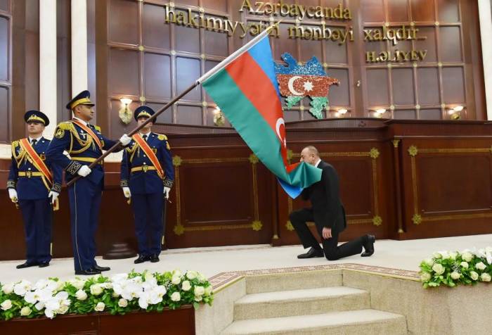 Видеоролик с церемонии инаугурации Ильхама Алиева 