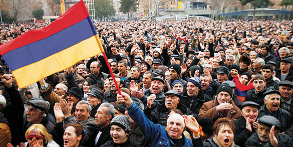 В Ереване возобновят акцию протеста