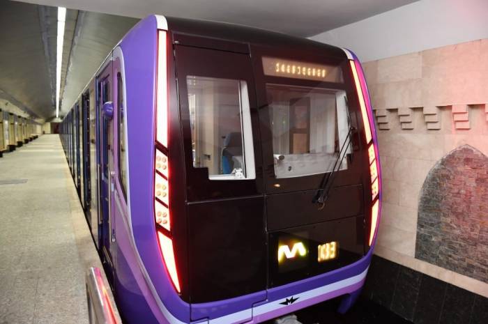 В Бакинском метро запущены новые поезда
