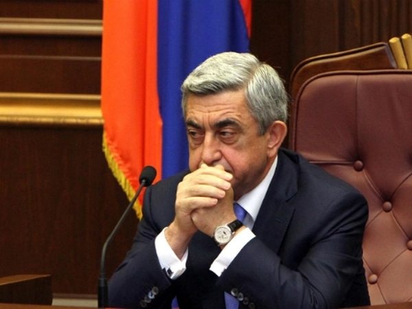 Серж Саргсян подал в отставку: "Я ошибся"