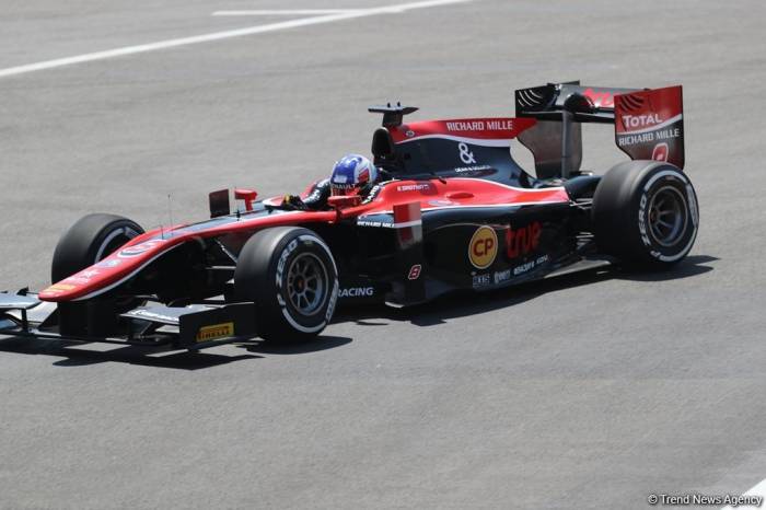 В Баку стартовала практическая сессия автогонок в классе FIA Formula-2
