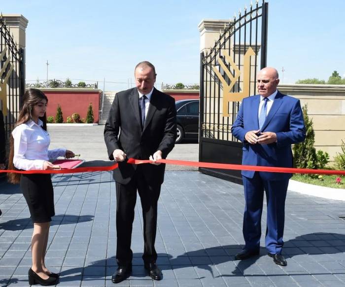 Президент Ильхам Алиев  в Хачмазе - ОБНОВЛЕНО