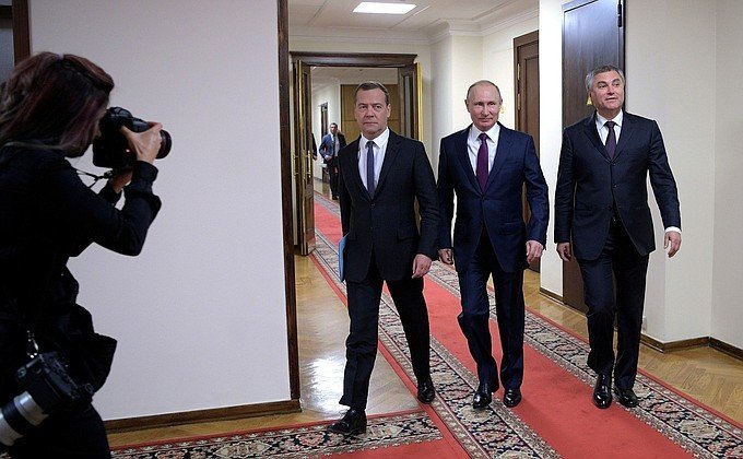 Медведев cтал председателем правительства