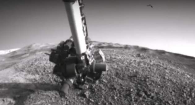Сенсация: на снимке с Марса заметили летящую "птицу" - ФОТО 
