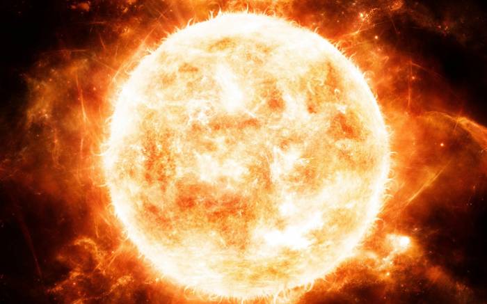 NASA показало "корональную дыру" на Солнце