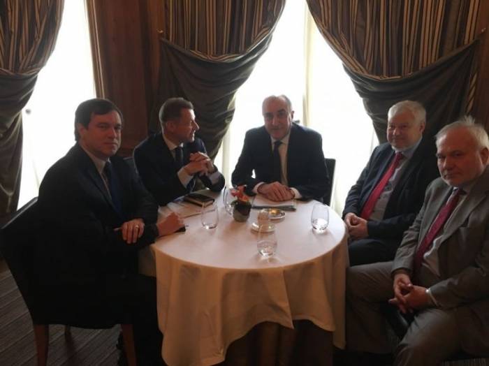 Мамедъяров встретился с сопредседателями МГ ОБСЕ
