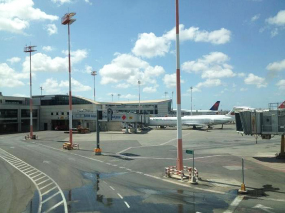 В Израиле пожар у аэропорта нарушил график авиарейсов
