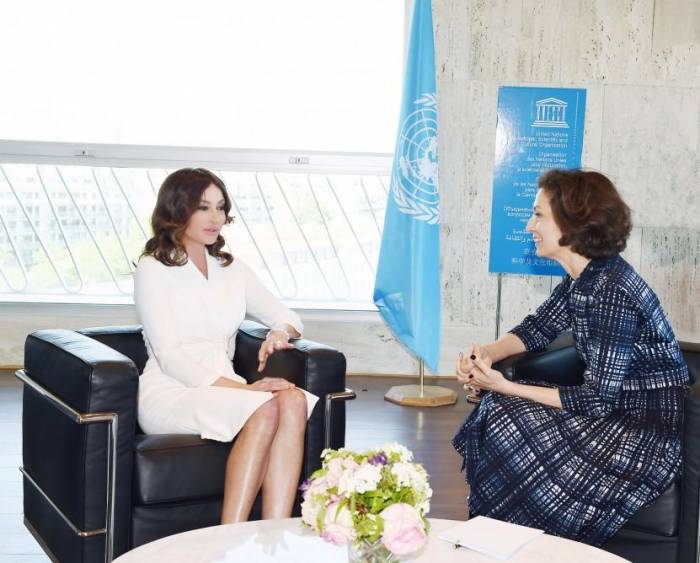 Мехрибан Алиева встретилась с гендиректором ЮНЕСКО - ФОТО