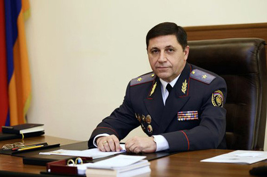 Замначальника полиции Армении освобожден от должности 