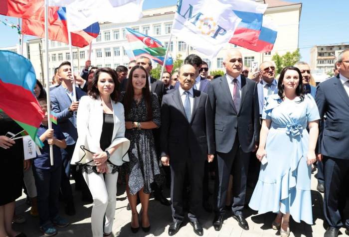 Лейла Алиева приняла участие в открытии Азербайджанского делового центра в Астрахани - ФОТО 