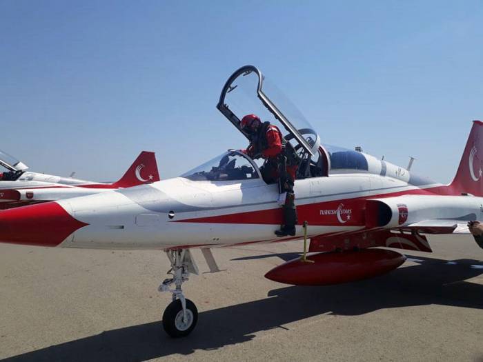 Авиационная группа «Турецкие звезды» прибыла в Азербайджан - ФОТО