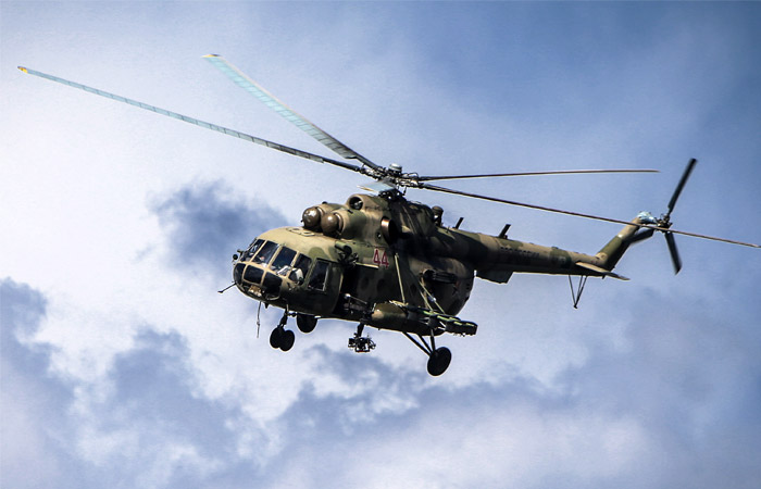 В России вертолет потерпел крушение: пилот погиб