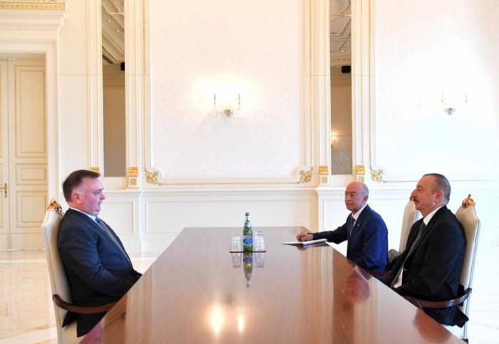 Ильхам Алиев принял генсекретаря Международной организации гражданской обороны