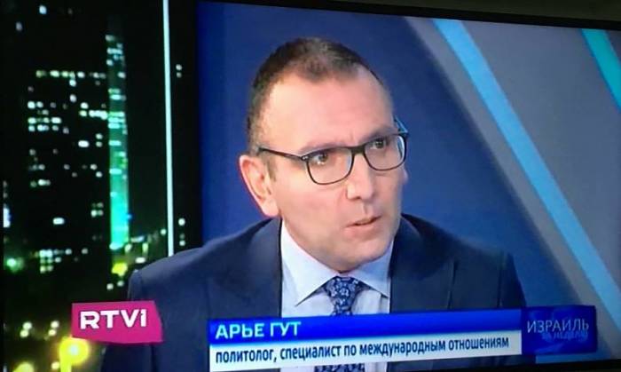 Арье Гут на телеканале в пух и прах разнес армянского представителя - ФОТО, ВИДЕО