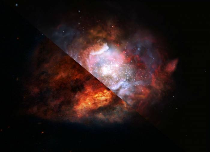 Массивные звёзды заставляют переписать историю Вселенной - ВИДЕО