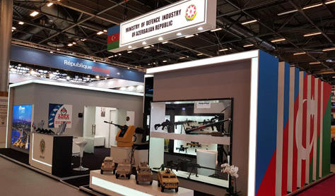 В Париже представлена продукция оборонной промышленности Азербайджана