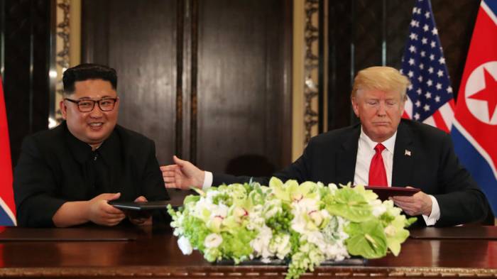 Трамп пообещал пригласить Ким Чен Ына в Белый дом
