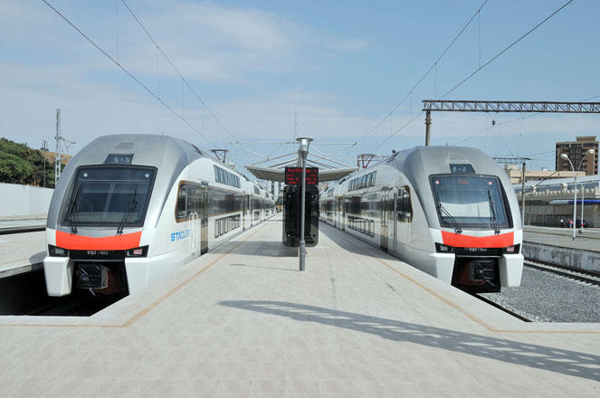Ж/д транспортом воспользовались 2 млн азербайджанцев
