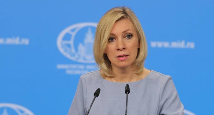 Мария Захарова прокомментировала встречу глав МИД Азербайджана и Армении