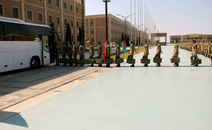 Группа миротворцев из Азербайджана отправлена в Афганистан - ФОТО
