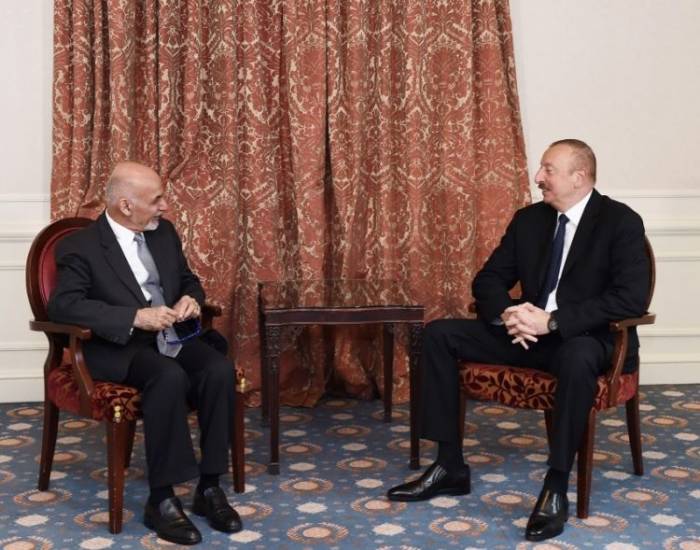 В Брюсселе состоялась встреча президентов Азербайджана и Афганистана