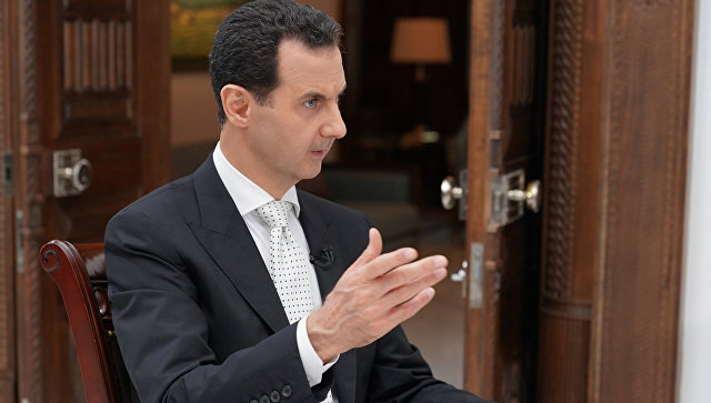 Асад назвал главную задачу властей Сирии
