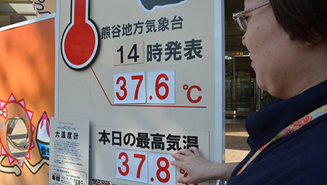 Жертвами жары в Японии за неделю стали 65 человек