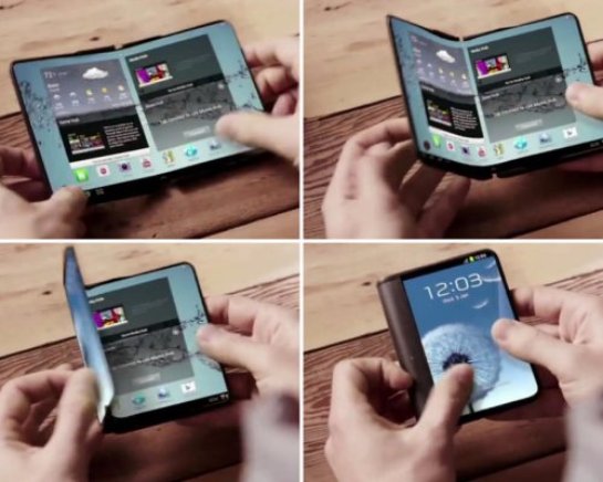 Samsung выпустит складной смартфон