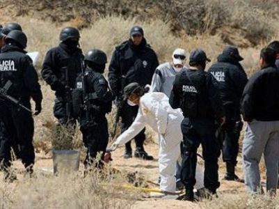 В Мексике нашли шесть тел в тайном захоронении