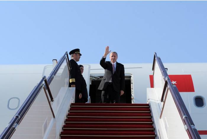 Завершился визит Президента Турции в Азербайджан - ФОТО