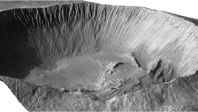 На Марсе обнаружили подземное озеро с жидкой водой