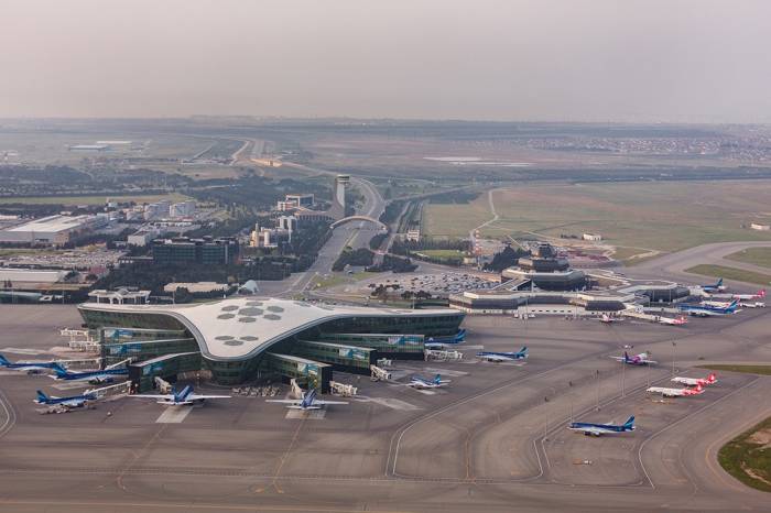 Международный аэропорт Гейдар Алиев  обслужил почти два миллиона пассажиров
