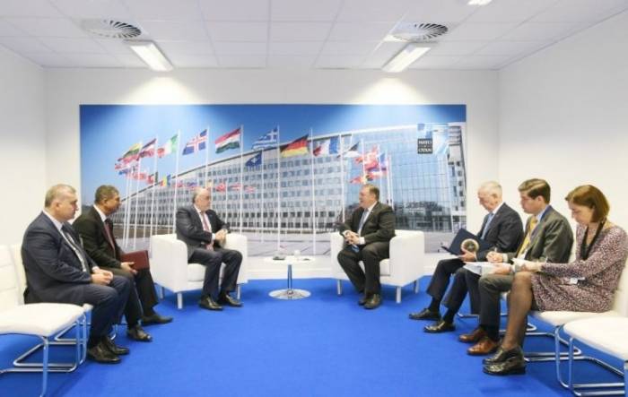 Главы МИД и обороны Азербайджана встретились с госсекретарем и министром обороны США 