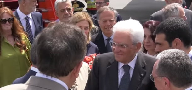 Президент Италии прибыл в Ереван