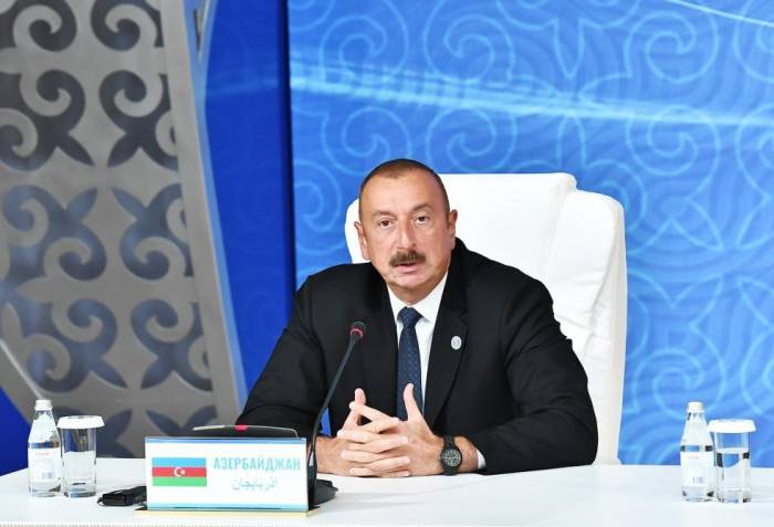 Ильхам Алиев: Конвенция о статусе Каспия открывает новые перспективы перед прибрежными странами