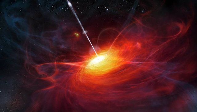 Астрономы выяснили, почему некоторые черные дыры "танцуют"